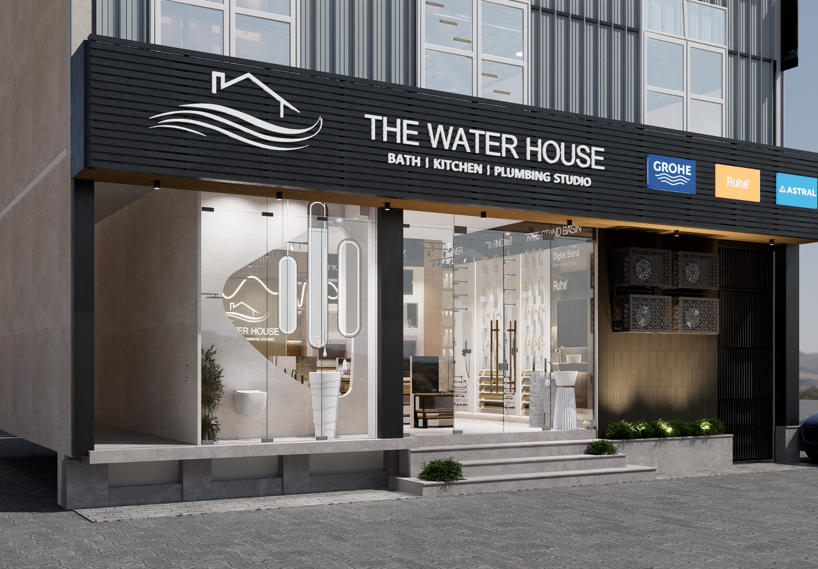 The Water House project view 1