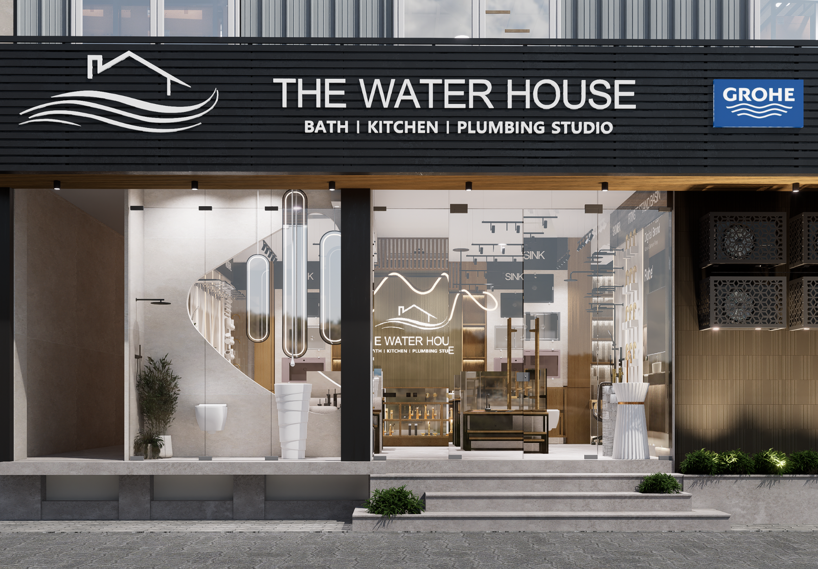 The Water House project view 2